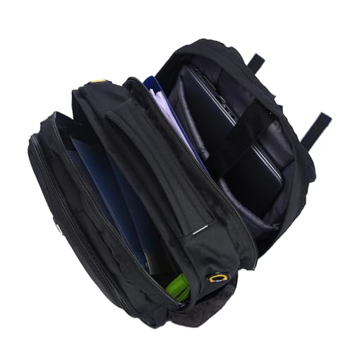 Image of Young Backpack for Men & women for office Travel Backpack Casual Laptop Bag 15.6-inch Laptop Pocket | Water-resistant | 5 compartment |College Backpack Large 30 Liter Main compartment | Black