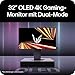 LG Ultragear 32GX850A-B 32 Zoll OLED Gaming Monitor, 4K UHD, 165Hz/330Hz Dual Mode, 0,03 ms, HDR10, DisplayHDR True Black 400, AMD FreeSync Premium Pro, HDMI 2.1, Schwarz