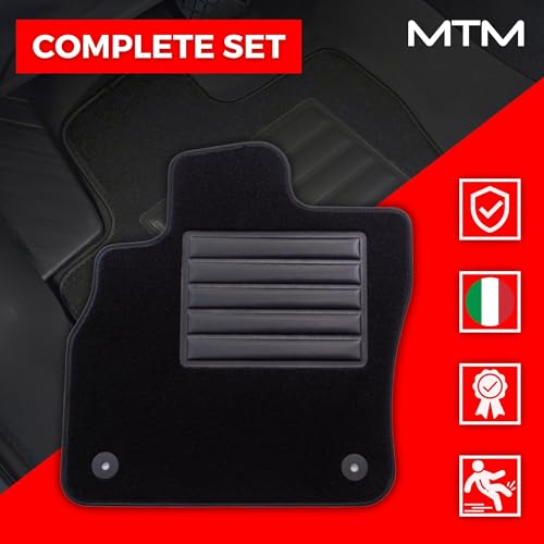 Tapis sur mesure en velours noir MTM SP-411 pour votre BMW X1 E84 2009-2015 - 2