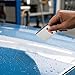 Carbide Scraper, Sticker Scraper Tool | Ergonomic Rust Proof Paint Remover,Heavy Duty Skidless Car Care Product for Professionals, Pri