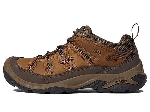 Image of KEEN Men's Circadia Vent Low Height Breathable Hiking Shoes, Bison /Potters Clay
