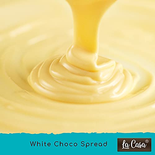 Image of La Casa White Chocolate Spread|Vegetarian|All Natural|Filling Or Ganache|1 Kg |