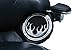 Kuryakyn 7376 Chrome Rear Speaker Accents for 2014-19 Harley-Davidson Motorcycles, Pack of 2