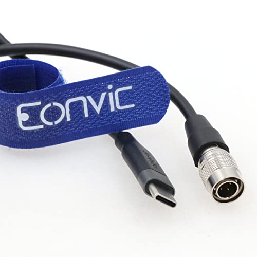 Eonvic 12V 3A Pd Usb Type C To Hirose 4 Pin Male Power Cable For Zoom F4 F8 Sound Device Recorder #TOP2