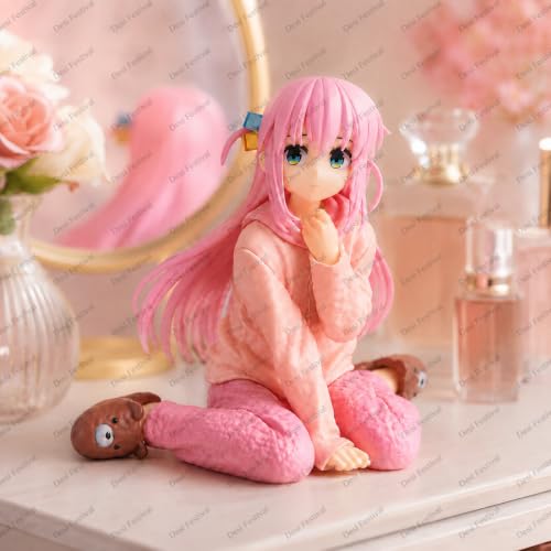 Image of Hitori Gotoh Premium Action Figures Collectible for Office Desk, Study Table, Car Dashboard, Decoration for Anime Lovers, Fans, Kids, Collectors