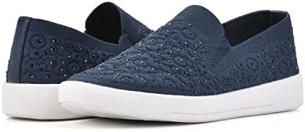 WHITE MOUNTAIN Women's Unit Sneaker, Navy/Fabric, 11 M | Image 2