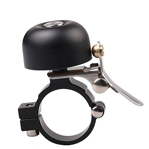 ❤️Byedog❤Cycling Bike Bicycle Handlebar Bell Safety Copper Ring Bicycle Accessories New (Black)