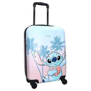 STITCH Walizka Dziecięca ABS 4 Koła