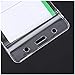 6 Pack Heavy Duty ID Card Badge Holder and Metal Badge Clips,Horizontal Clear PVC Card Holder with Waterproof Resealable
