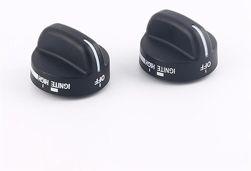 8273103 Pieza de repuesto de perilla de control de rango compatible con estufa de gas Whirlpool, repuesto WP8273103 AP6012363-2, paquete de 2, color