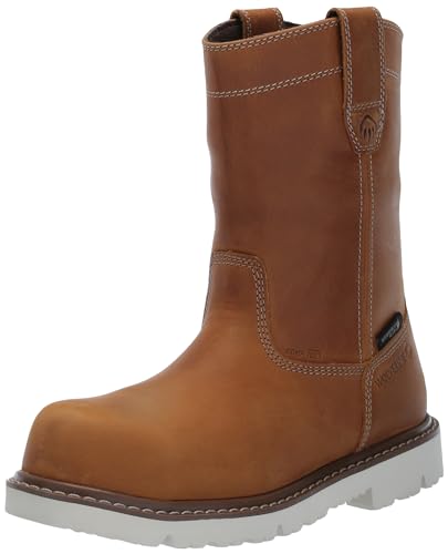 Wolverine Men's Revival Waterproof Wellington Composite Toe Industrial Boot