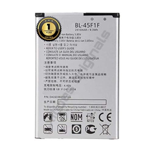 Image of Orignal BL-45F1F Battery for LG K8, K4, K3, LG Aristo M610 MS210 X230K M160 X240K LV3 (2017 Version) M210, M210, M153 Battery with 1 Year Warranty** (V280)