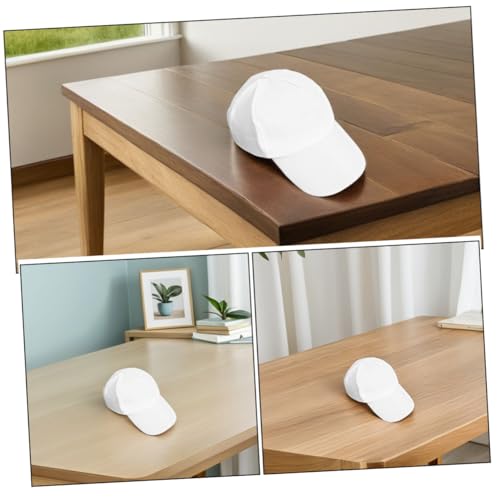 6pcs Lightweight DIY Art Hats for Summer Breathable UV Protection for Beach School and Outdoor Activities White3