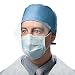 TRONEX 50 or 200 Pack Medical Grade Procedure Face Masks With Eyeshield & Earloops Fluidshield Fog-Free (50)