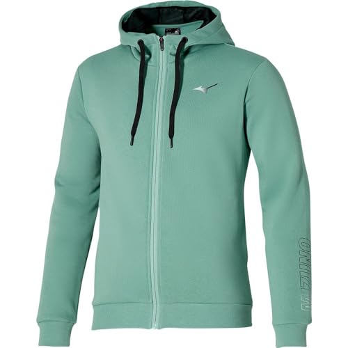 Mizuno RB Sweat Jacket Men's Sweatshirt Blue
