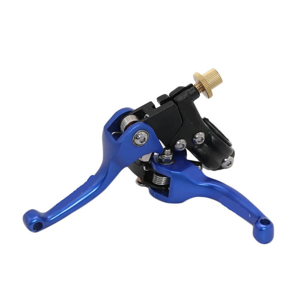 VortexLumen Universal Motorcycle Brake Handle Clutch 7/8 Inch 22mm Levers Dropshipping Compatible with Automotive Motorcycle Parts CRF KLX Motocross ATV(Blue)