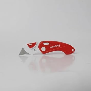 WorkPro WP211004 Plastic Body Folding Retouching Utility Knife