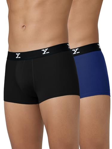 Image of XYXX Cloudsoft Micromodal Shuffle Trunks for Men, Pack of 2