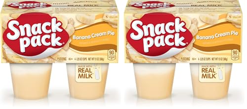 Snack Pack Pie Pudding Cups, Banana Cream, 13 oz (Pack