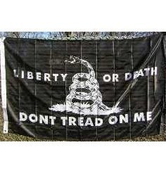 3ft. x 5ft. Black Culpeper Flag - Super Polyester