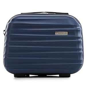 Trousse de Toilette de Voyage Wittchen Groove Line Bleu Marine (Occasion Comme Neuf)