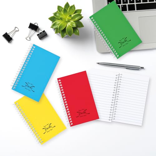 Carnet de notes ligné relié sur le côté papier blanc Xtreme lignage étroit écriture nette