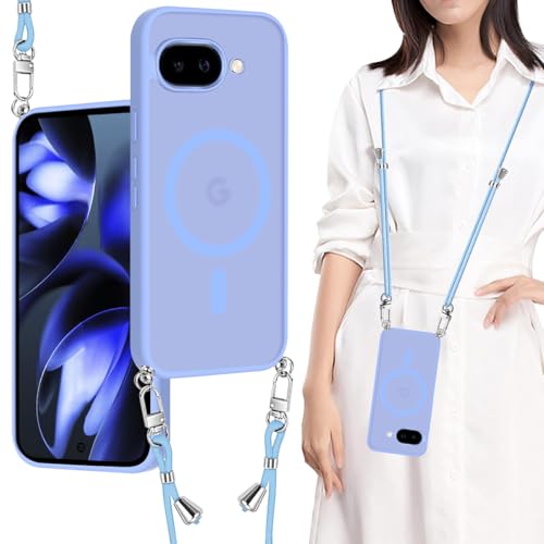 ZHIYIJIA for Google Pixel 9A �P�[�X �N���A �V�����_�[ ������ TPU+PC ���C�����X�[�d �A�N�����w�� �ϏՌ� �}�O�l�b�g���� �s�N�Z��9a �P�[�X �}�O�Z�[�t�Ή� �ϋv�� ����~�� ���ϖh�~�i�u���[�j