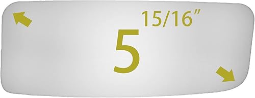 Miniatura 3 de BOOLEE Espejo de cristal inferior derecho para Dodge Sprinter 2500 3500 2006-2009 FREIGHTLINER SPRINTER 2500 3500 2006-2014 MERCEDES-BENZ SPRINTER