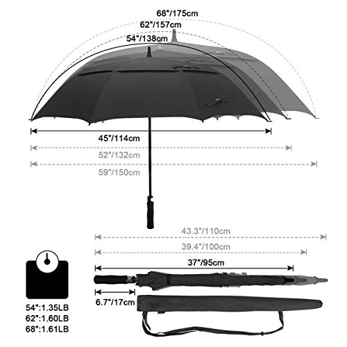 G4Free 68Inch Golf Umbrella+72 Inch Golf Umbrella #TOP2