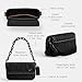 Coach Charter Flap Crossbody Bag 18 in Denim, Washed Black