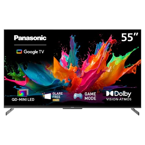 Panasonic W85 Series (2026 Model) 55-inch QD-Mini LED 4K UHD Glare Free Ultra Google TV, Local Dimming Supreme, HDR10+, Dolby Vision, Dolby Atmos, Game Mode - TN-55W85CPS - image 1