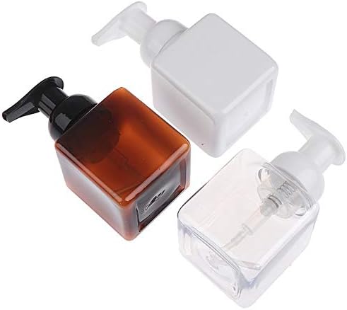 soap Dispenser,Bathroom Accessories, 3PC Foaming Soap Dispenser Bottle Facial Cleaner Foam Maker Bottle Portable Travelling Soap 250ml Makeup Tools Hand Lotion Bottle (Size : 250ml*3)