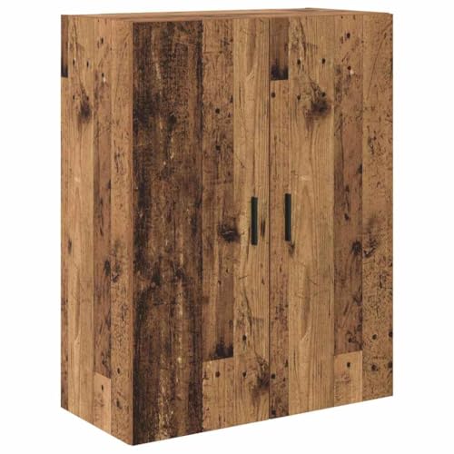 Mueble de salon de madera recuperada de vidrio con espacio amplio 8