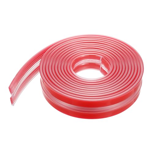 Image of PATIKIL Edge Protector Strip, 2IN x 16.4FT Children Proofing Silicone Soft Clear Corner Protectors Pre-Taped Strong Adhesive for Cabinets Tables Desk Drawers