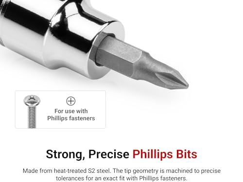 Image of TEKTON 1 /2 Inch Drive x P4 Phillips Bit Socket | SHB21204