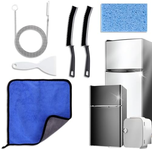 XANGNIER 6PCS Refrigerator Cleaning Brush Set – Complete Deep Cle...