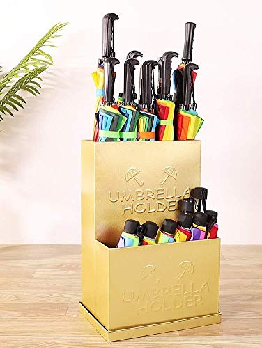 Porte-parapluies design or multifonctionnel pour hall de standing
