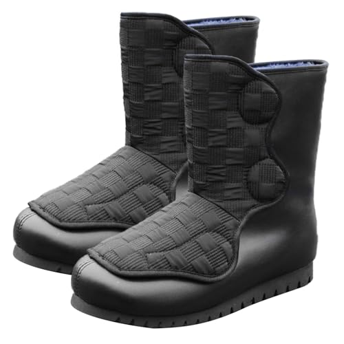 Diabetic Winter Boots for Men Women Extra Wide Slip on Adjustable Walking Shoes with Warm Comfortable Plush Lining Winter Boots for Edema Feet