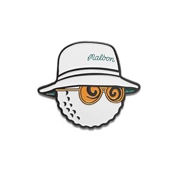 マルボンMALBON ゴルフマーカー２個セット Malbon Golf 【未使用品】マルボン マーカー2点セット