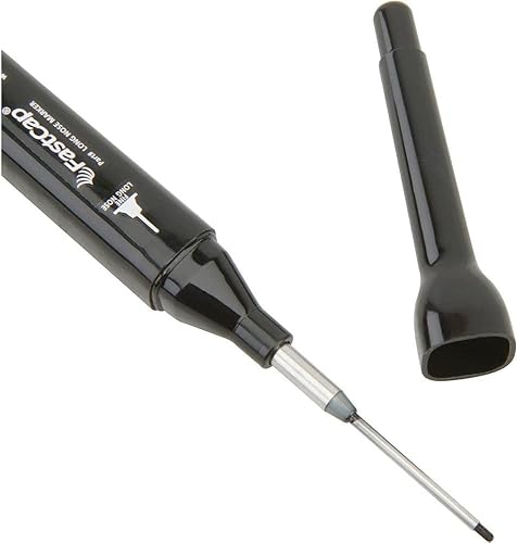 Miniatura 2 de FastCap bocado de cinsel con patrón de nariz alargada con marcador negro con alcance de 1-1/8 pulgadas