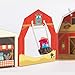 Sago Mini, Robin’s Farm, Portable Playset with Figures, for Ages 3 and Up