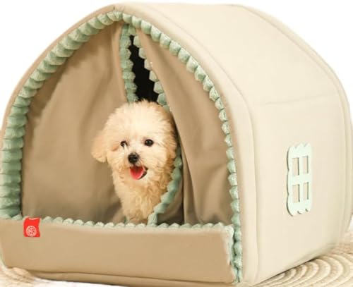 犬 ベッド ドーム ペットベッド ドーム型 ペットハウス 犬猫用 室内用 冬用 ふわふわ 洗える クッション付き 犬用ベッド 犬小屋 屋根付き 猫ハウス 犬 ハウス ペットベッド 大型犬/中型犬/小型犬 ペット用品S