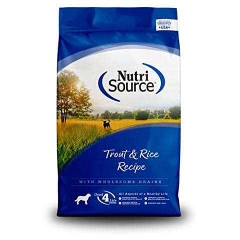 NutriSource Dry Dog Food, Trout and Rice, 26LB Cover