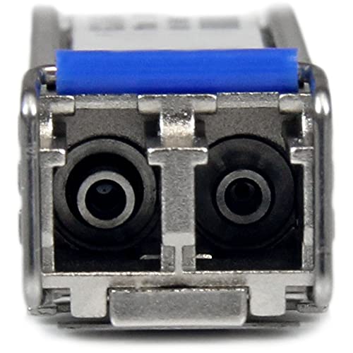 Image of StarTech HP J4858C Compatible Transceiver Module Gigabit Fiber SFP 0.5 inch x 0.6 inch x 2.2 inch
