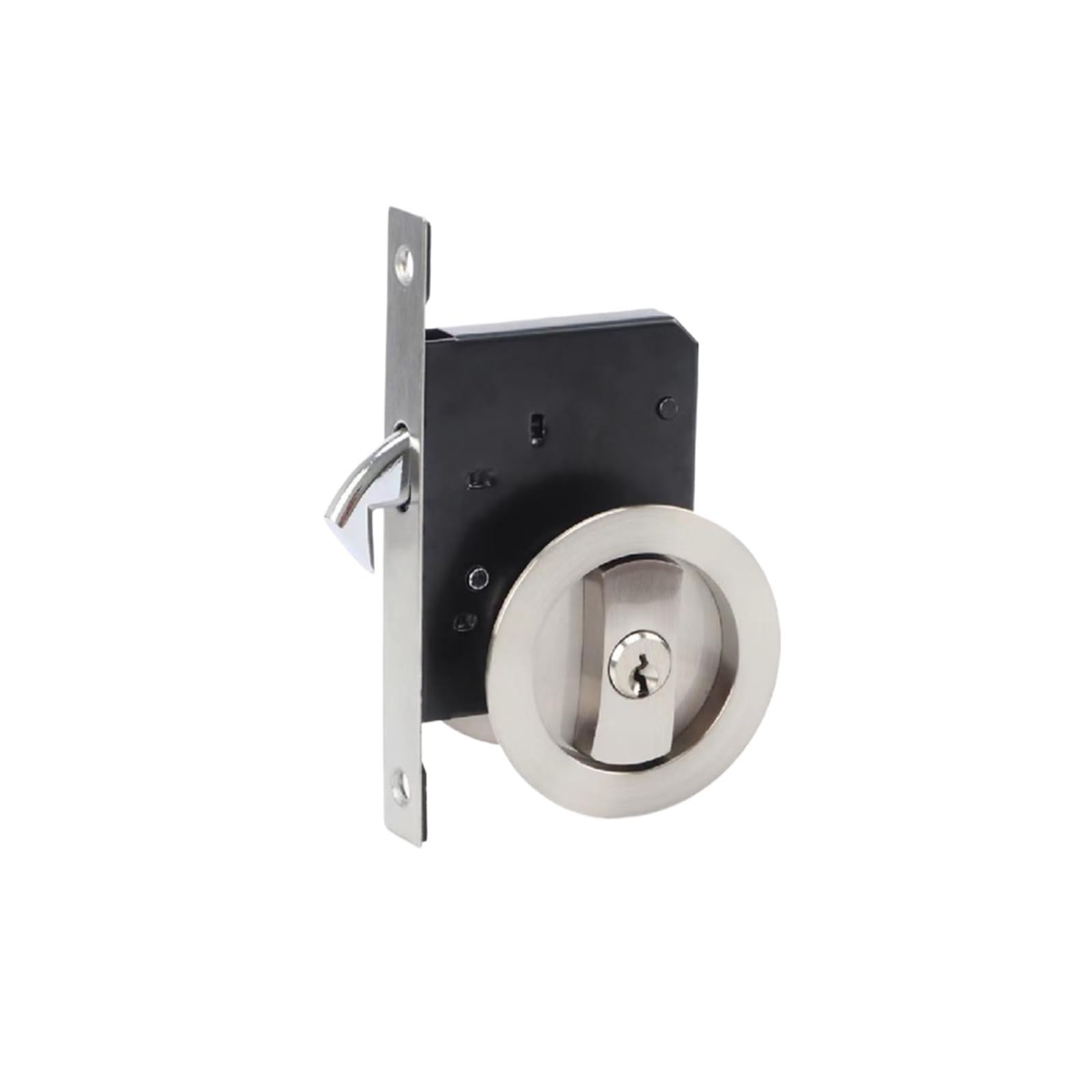 Yxinaer Have The Key 1 Round Recessed Door Lock Door Sliding Lock