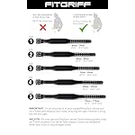 Fitgriff® Classic Weight Lifting Belt (100% Leather) for Men and Women - Gym Belt for Squats, Deadlift, Back Support - Image 5