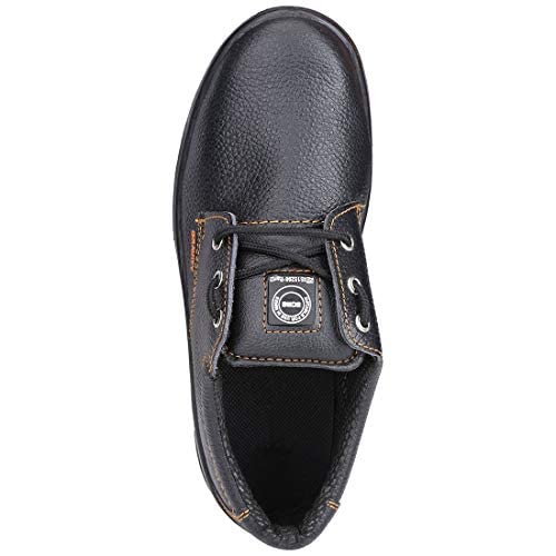 ACME Atom Steel Toe Leather Safety Shoe (Black, S1) (Numeric_7) (B09RK9JPRC) Amazon Price History, Amazon Price Tracker