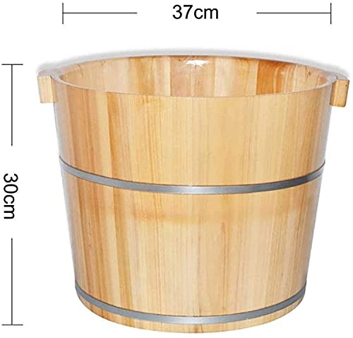 Bañera de pies de madera maciza tamaño grande miniatura 7