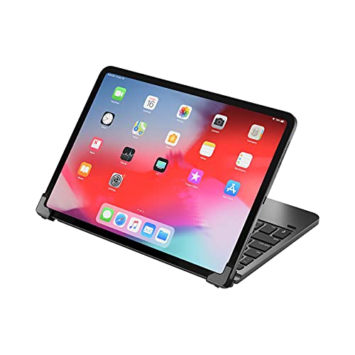 Image of Brydge Pro 11.0 Keyboard for 11-inch iPad Pro 1st & 2nd Generation, 2018 & 2020 Models | Aluminum Wireless Bluetooth Keyboard with Backlit Keys | Long Battery Life | (Space Gray)