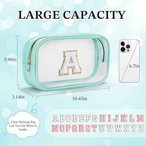 Yoolifeinitialmakeupbagtraveltoiletrybagclearmakeupbagpreppycosmeticbagsorganizertravelessentialsgiftsforwomenteengirlfriendteachermombirthdaymothersdaygiftsblues Urban Country Home Decor Yoolife initial make up bag travel toiletry bag clear makeup bag preppy cosmetic bags organizer travel essentials gifts for women teen girlfriend teacher mom birthday mothers day gifts blue s urban country home decor